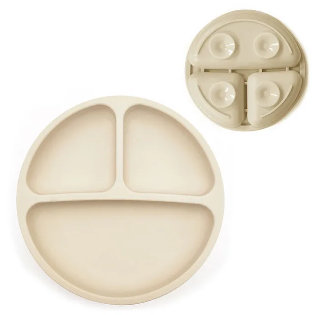 Dibujo animado en plato