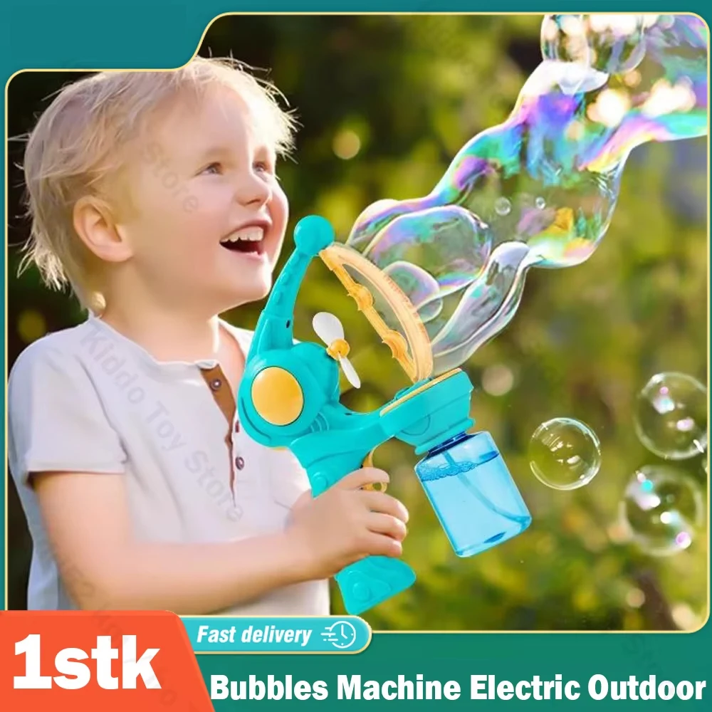Pistola de burbujas eléctrica para niños – grandes y pequeñas - imagen 2
