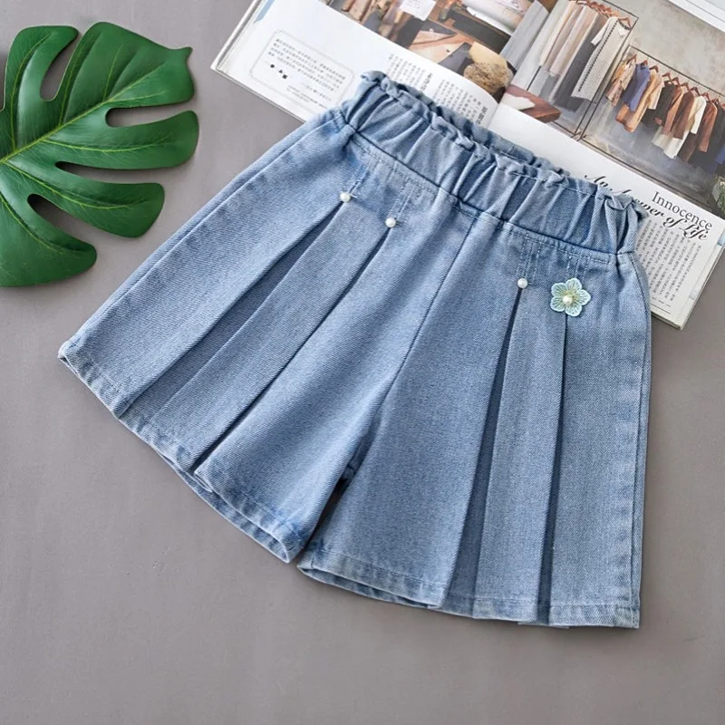 Shorts vaqueros niño algodón