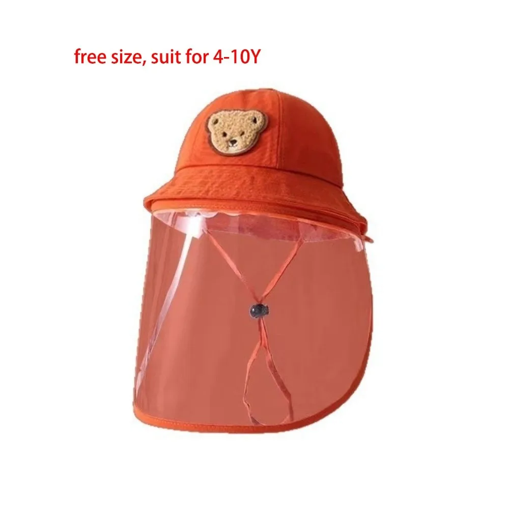 Vista del gorro con cobertura