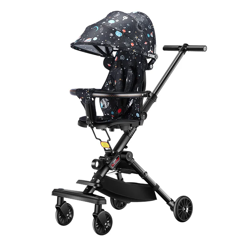 Cochecito reversible LazyChild – Ligero con amortiguador