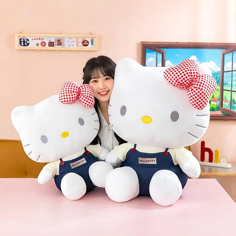 Peluche grande Hello Kitty de Sanrio, suave y cómodo para niños - imagen 2