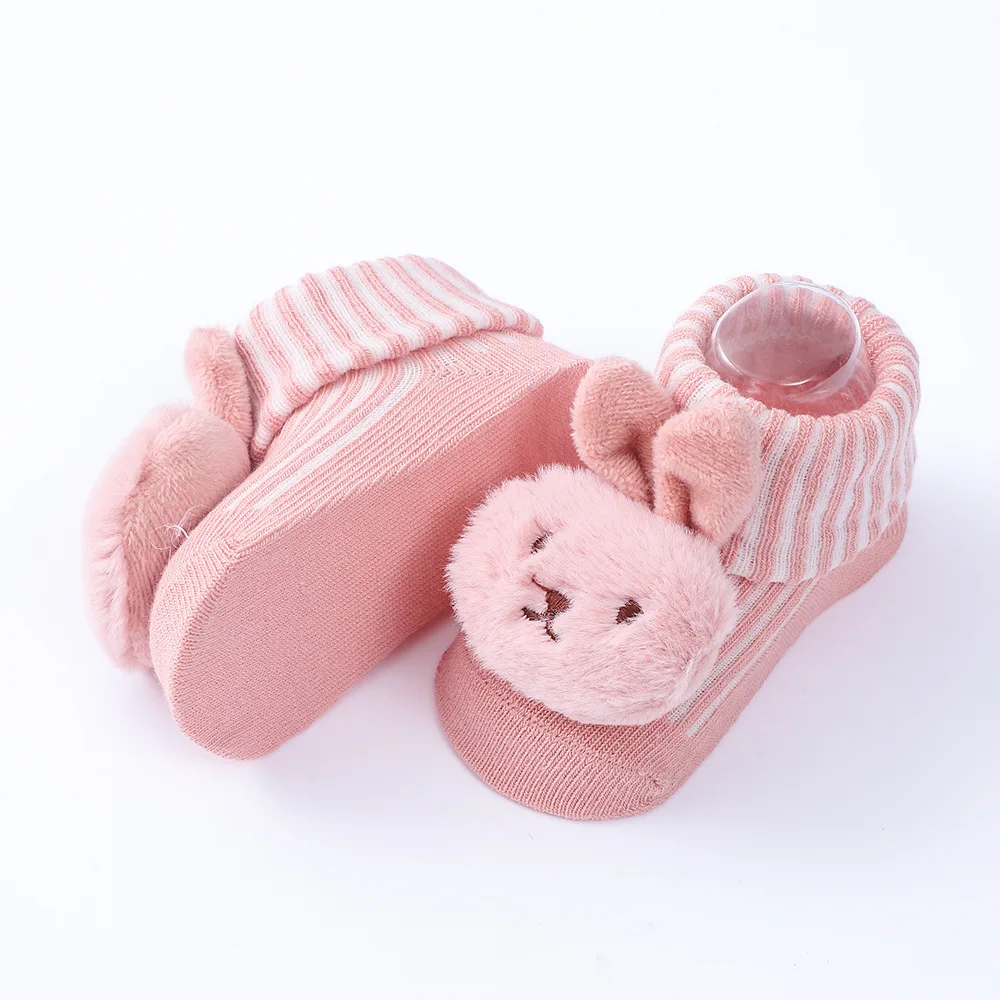 Calcetines para bebé recién nacido de algodón con dibujos de animales - imagen 5
