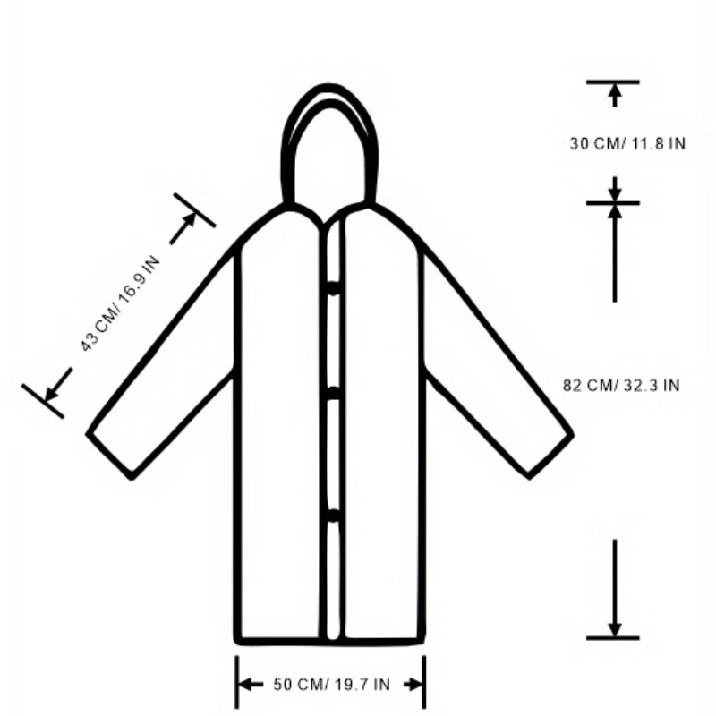 Chubasquero impermeable Poncho de sirena para niños - imagen 2