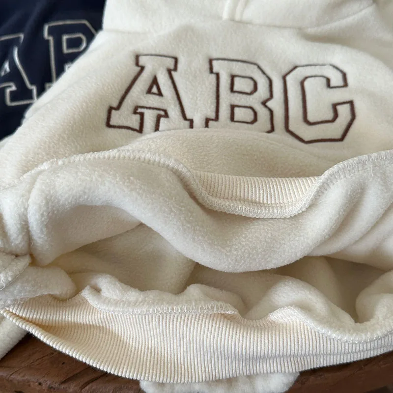 Milangel Invierno para niños: sudadera capucha y pantalón forro piel - imagen 2