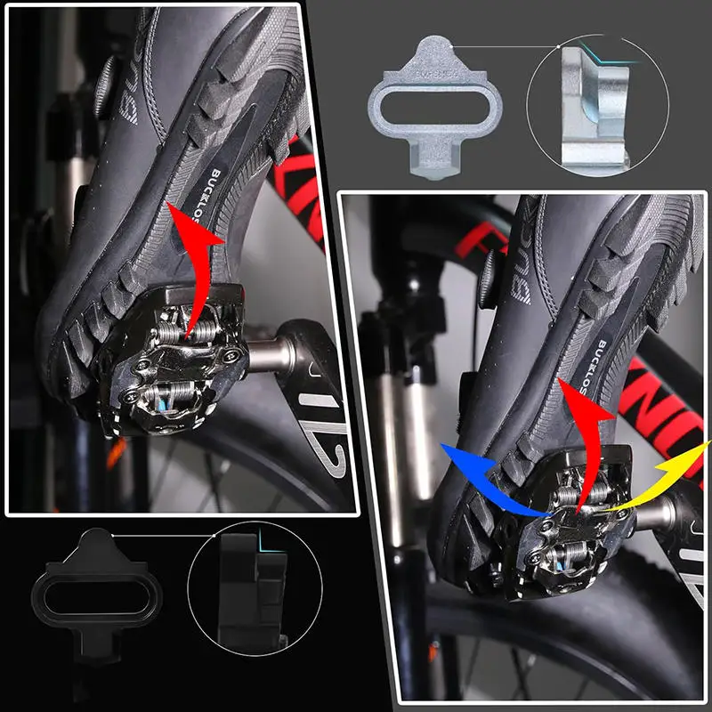Tacos SPD de liberación múltiple para MTB con tornillos montaje - imagen 5