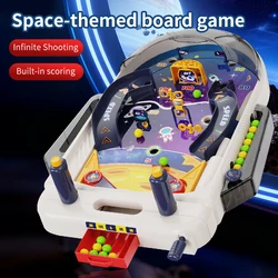 Juegos de mesa espaciales infantiles con pinball interior educativos