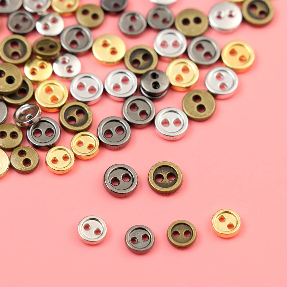 Botones metálicos para muñecas – Accesorios de costura DIY - imagen 3