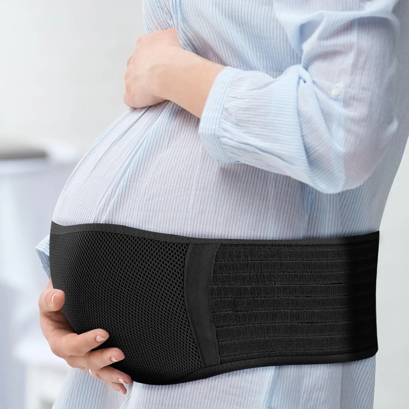 Cinturón de soporte pélvico para embarazo suave y transpirable - imagen 5