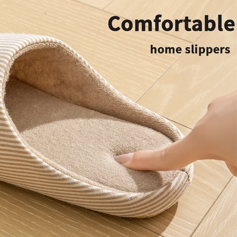 Zapatillas de casa antideslizantes de piel suave unisex para interior - imagen 5