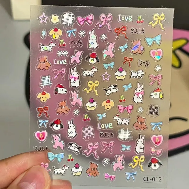 Diseño de conejo holográfico