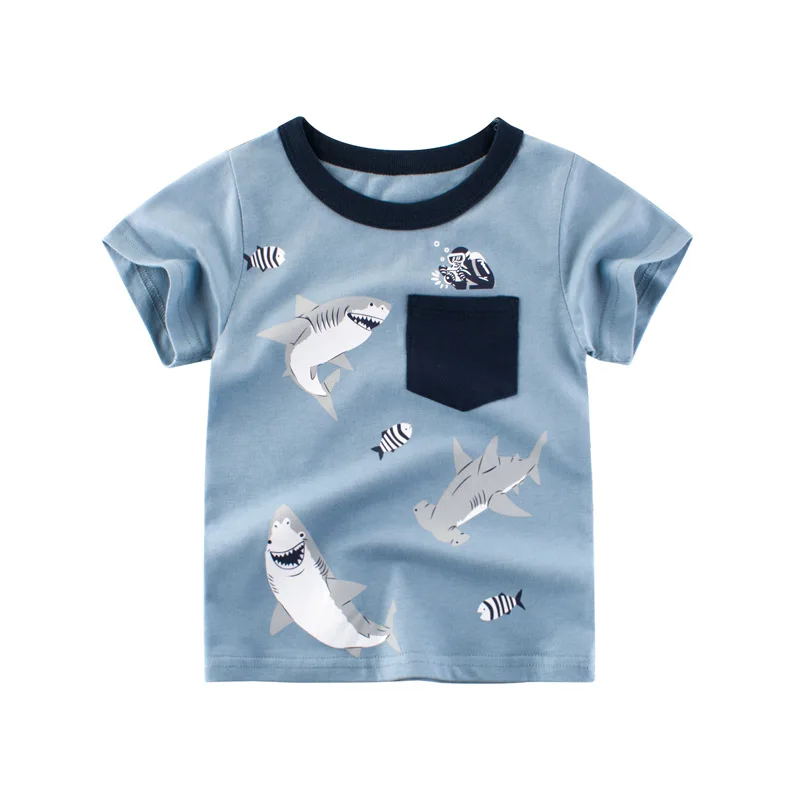 Camiseta de niño de manga corta estilo coreano para verano - imagen 3