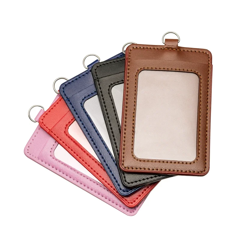 Funda protectora de cuero PU para tarjetas escolares - imagen 2