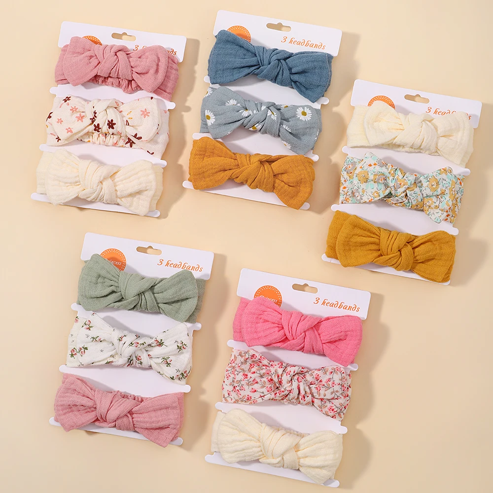 Diadema lazo para niña – Accesorios cabello bebé - imagen 3