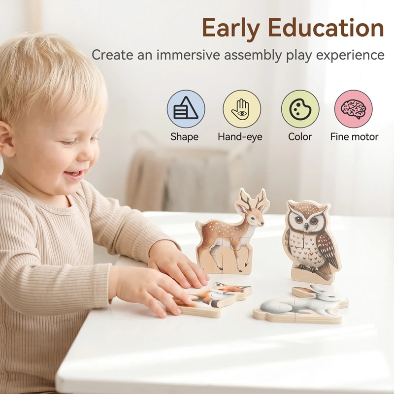 Juguetes Montessori: tablero de números y letras en madera - imagen 3
