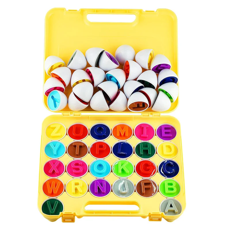 Juguete Montessori huevos Pascua clasificación colores infantil