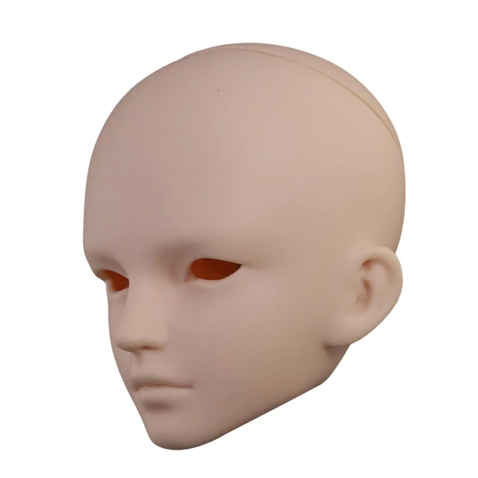 Cabeza de muñeca masculina 1/3 BJD vista frontal