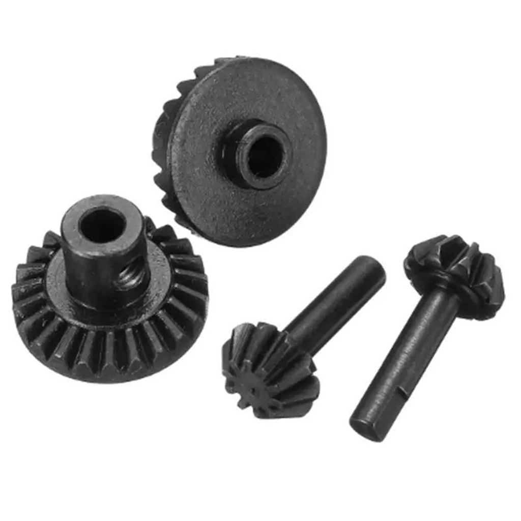 Eje trasero de aluminio con engranaje de piñón para RC buggy y crawler