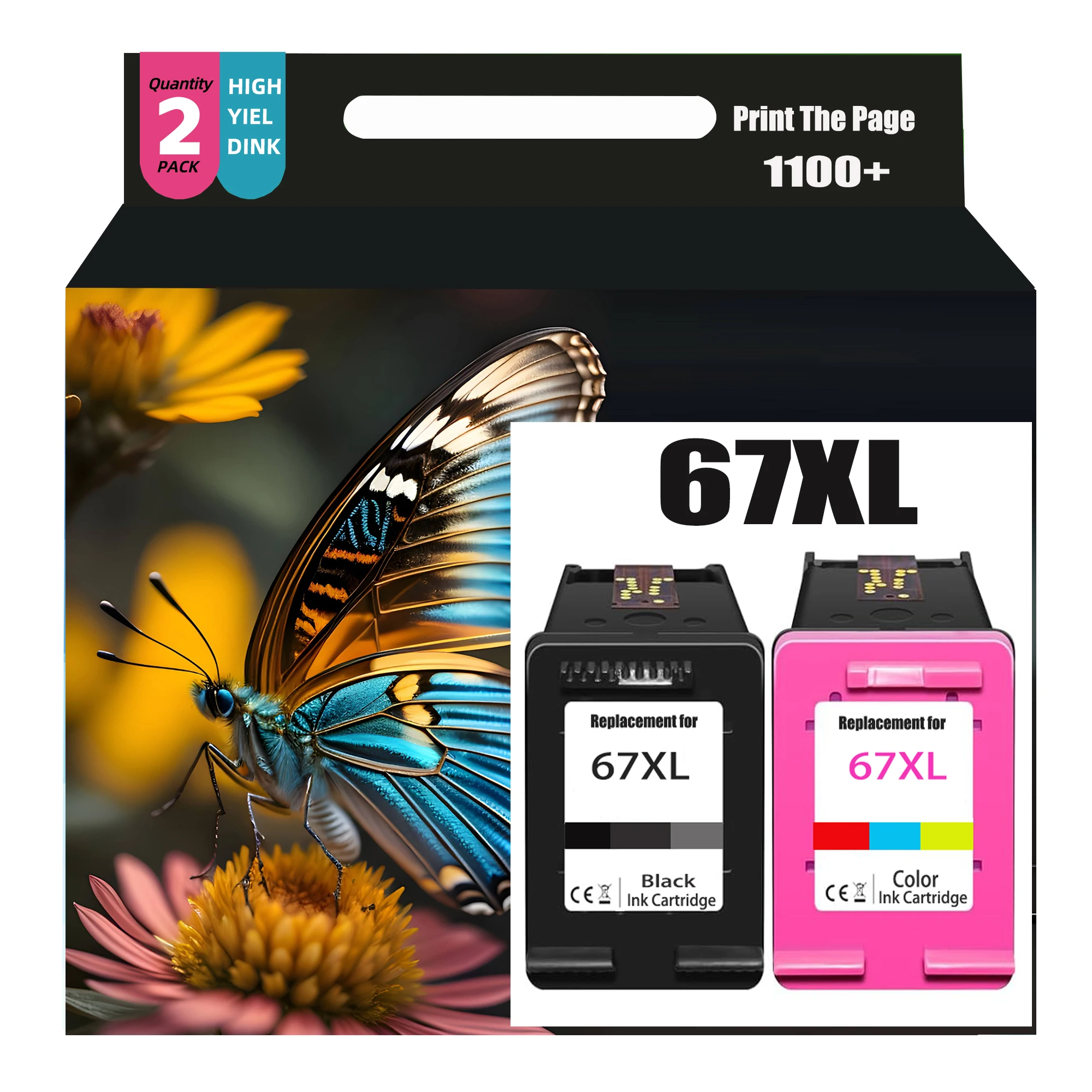 HP DeskJet cartuchos de tinta compatibles negros y color - imagen 2