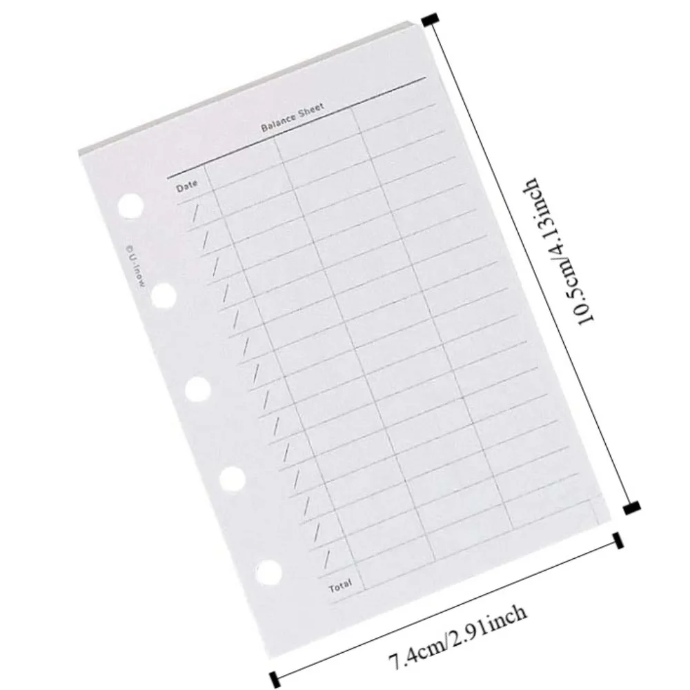 Hojas recambio para cuaderno de anillas con índice - imagen 3