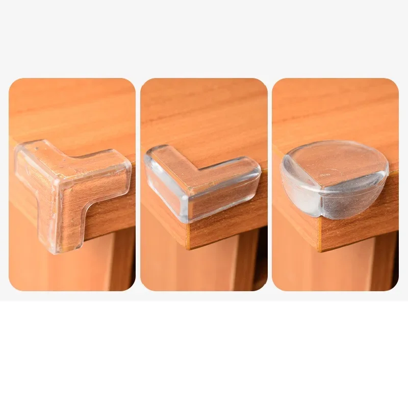 Protector de silicona anticolisión para esquinas mesa bebés y niños - imagen 5