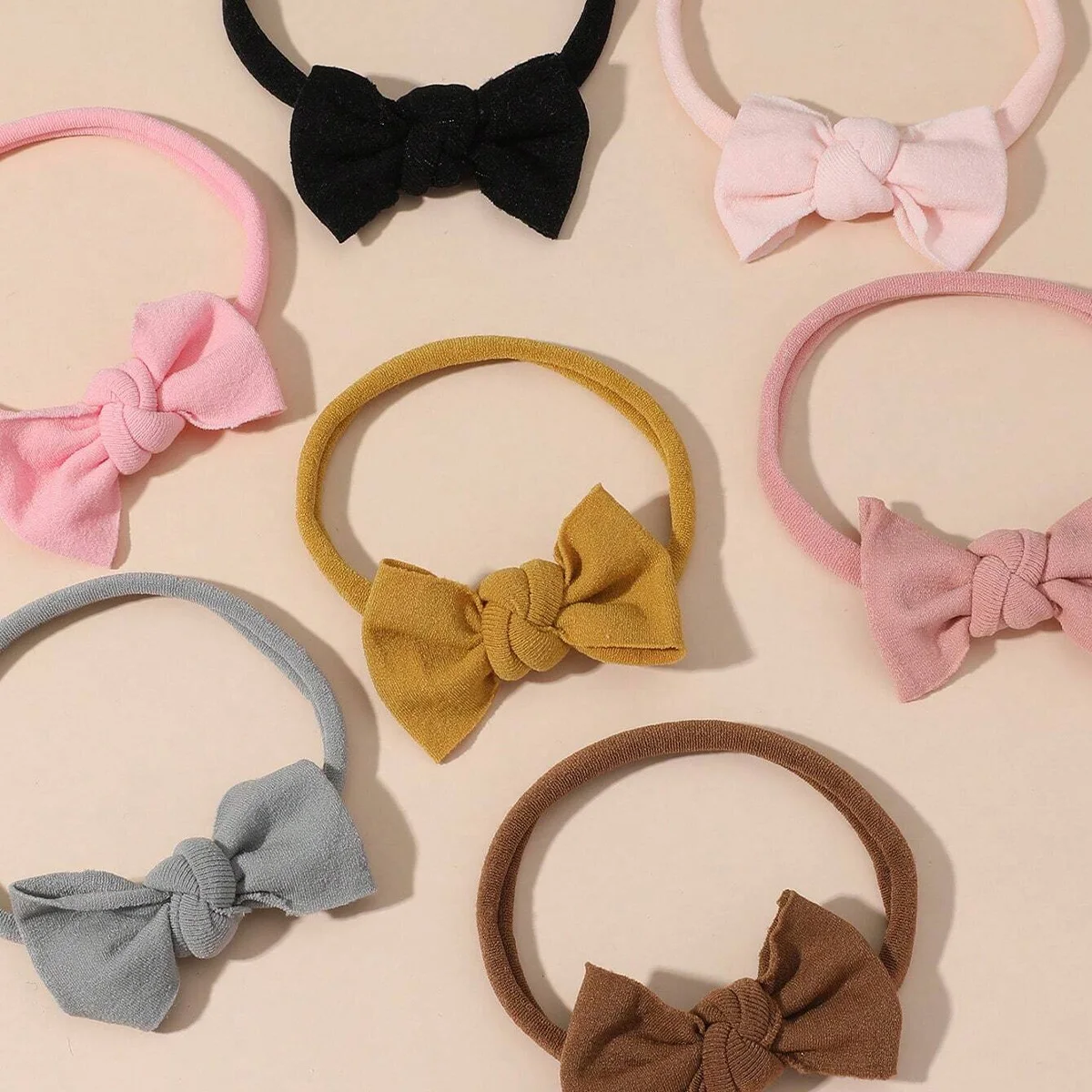Diadema recién nacido con lazo ultra suave para la piel del niño - imagen 5