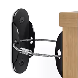 Fijador anticaída para muebles – Protección infantil de metal