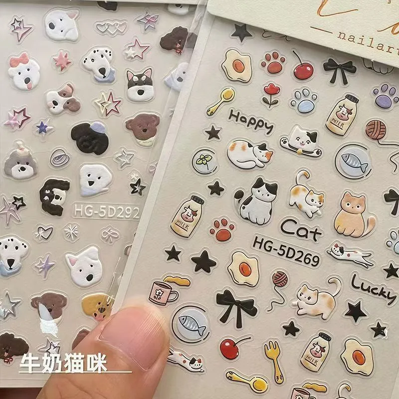 Pegatinas 3D con relieve para decorar cuadernos – Estilo japonés - imagen 5
