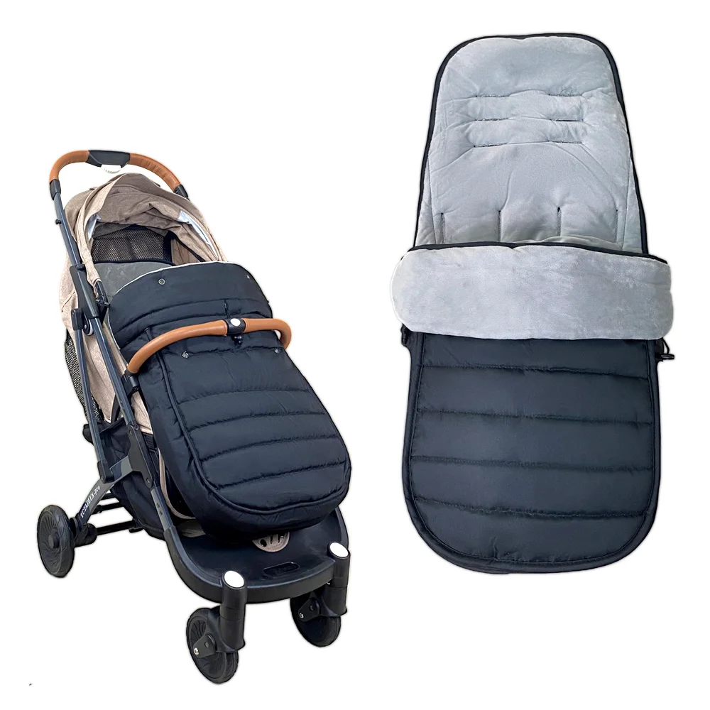 Saco de invierno acolchado antipolvo para cochecito bebe 6-36 meses