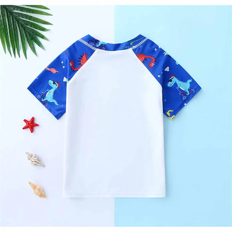 Traje de baño infantil de secado rápido, estilo playa separado - imagen 2