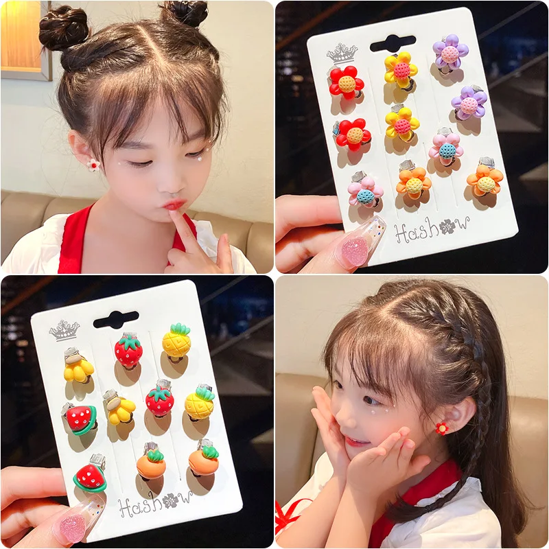 Pack de 10 pendientes con diferentes colores