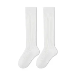 Calcetines de verano transpirables para niñas con rayas verticales