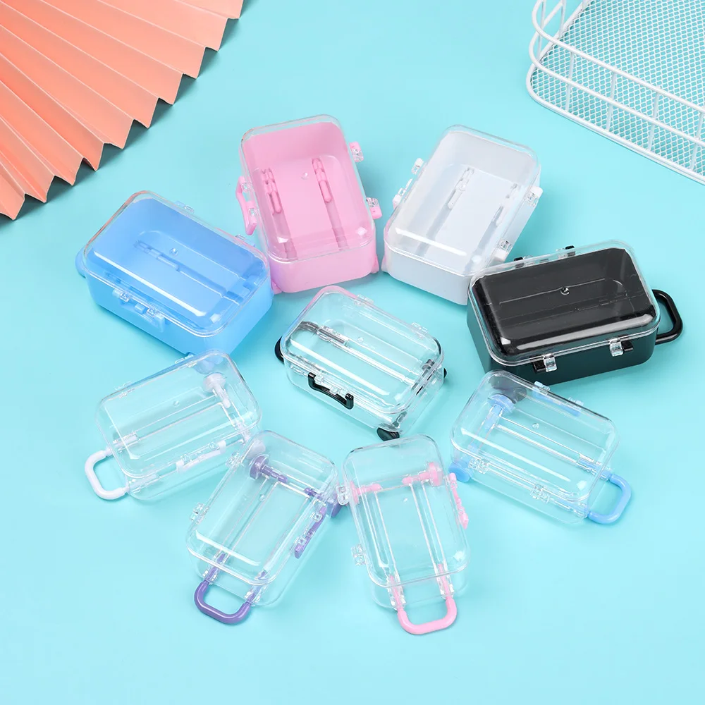 Maleta mini de moda para muñecas - Accesorios para casa de muñecas - imagen 4