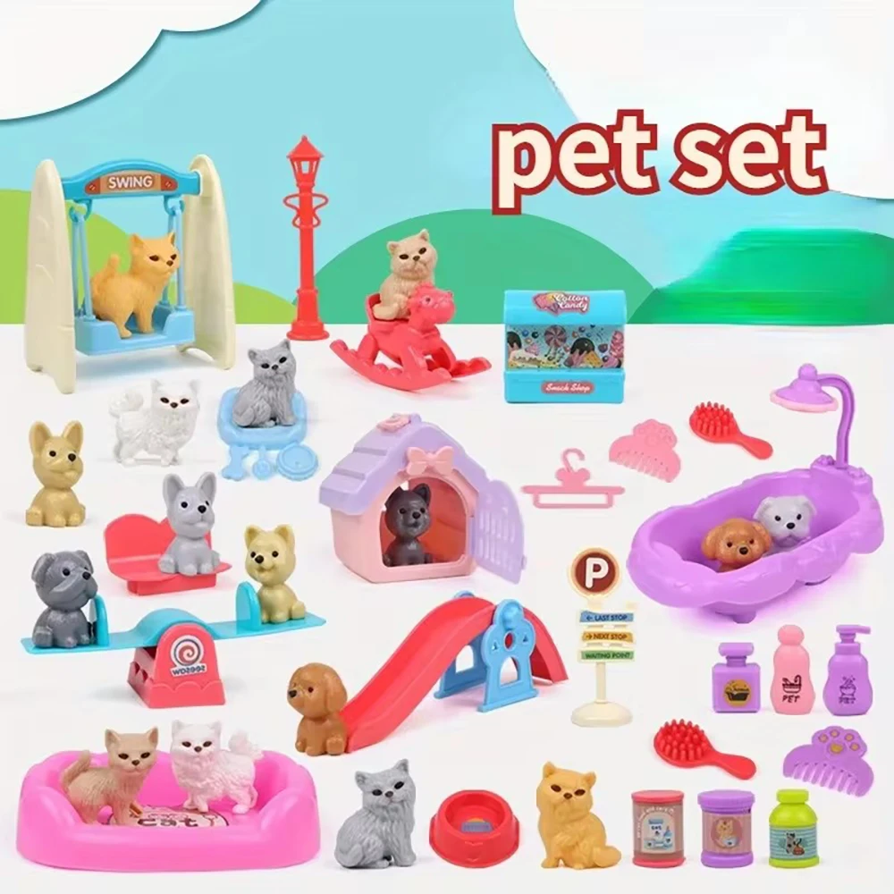 Cesta de juguetes para perros y mascotas, juego imitativo - imagen 2