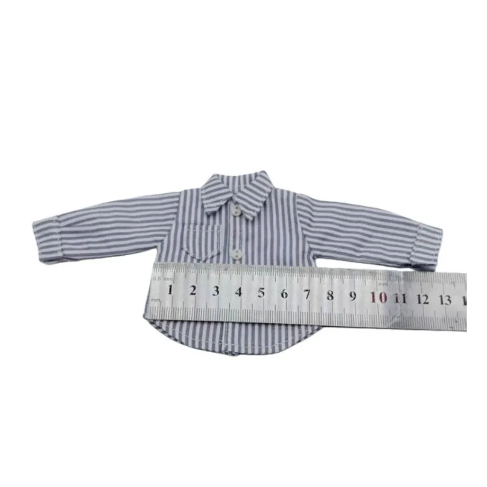 Camisa para muñecas de colores con cuello pico y look moderno - imagen 2