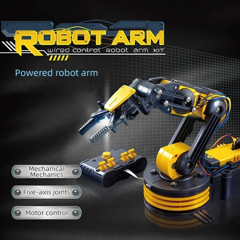 Kit de ciencia con brazo robótico controlado por cable para niños - imagen 2