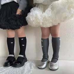 Calcetín escolar de algodón suave para niño y niña – Diseño cómodo