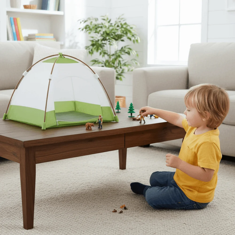 Tienda de campaña mini para fotos y decoraciones