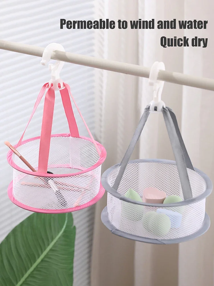 Cesta de malla plegable para brochas