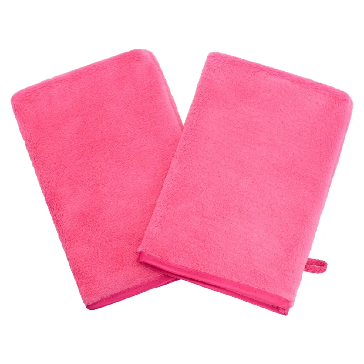 Manoplas de baño de microfibra reutilizables para ducha - imagen 3