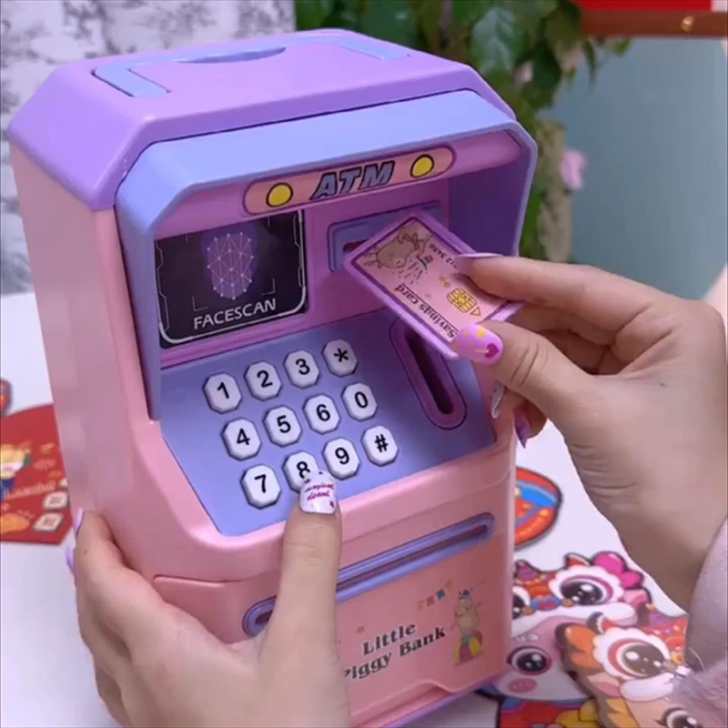 Hucha electrónica con contraseña para niños – Ahorro seguro