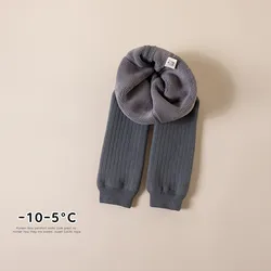 Leggings de forro polar para niños: cálidos en otoño e invierno