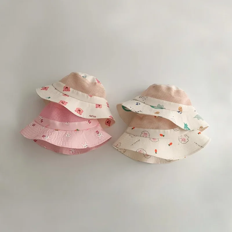 Sombrero con estampado de color