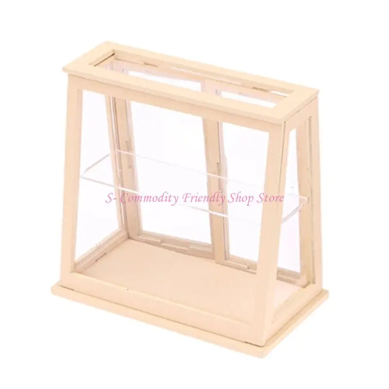 Vitrina para pasteles en miniatura con paneles de vidrio extraíbles - imagen 4