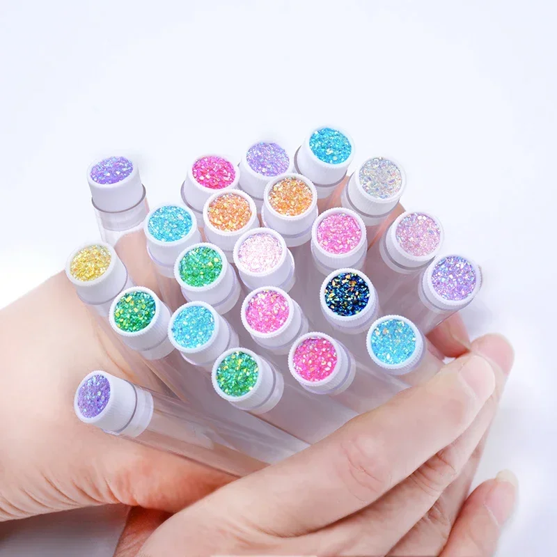 vvocci Varitas de rímel reutilizables a prueba de polvo con cepillos - imagen 4