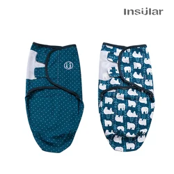 Saco de dormir algodón suave con estampado dibujos animados