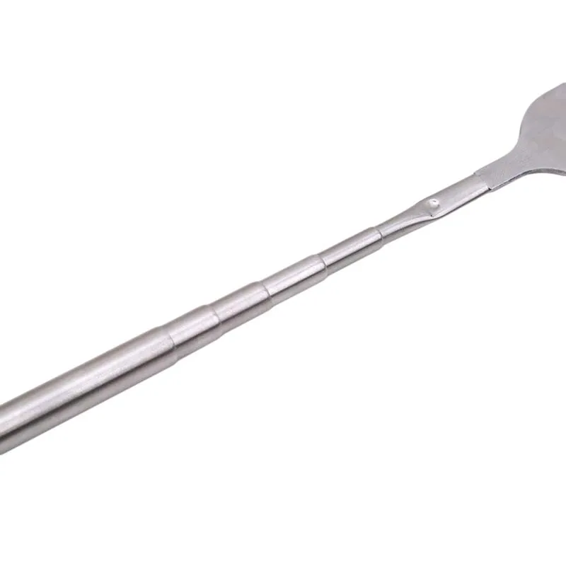 Tenedor extensible de acero inoxidable para barbacoa