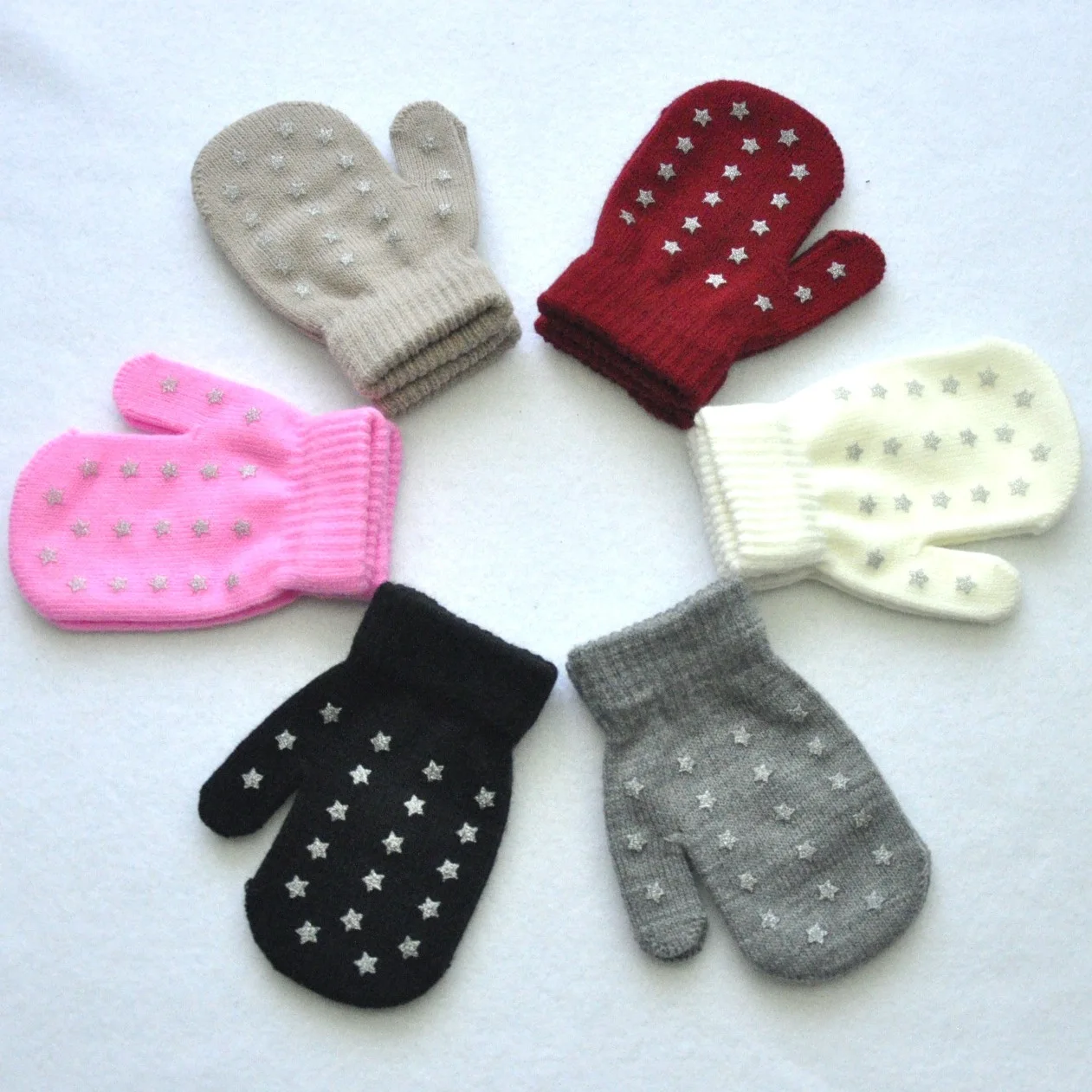 Guantes de invierno para niños punto - imagen 3