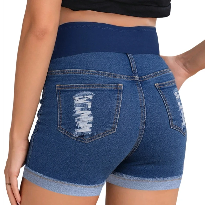 Shorts de maternidad cintura alta transpirables con soporte - imagen 2