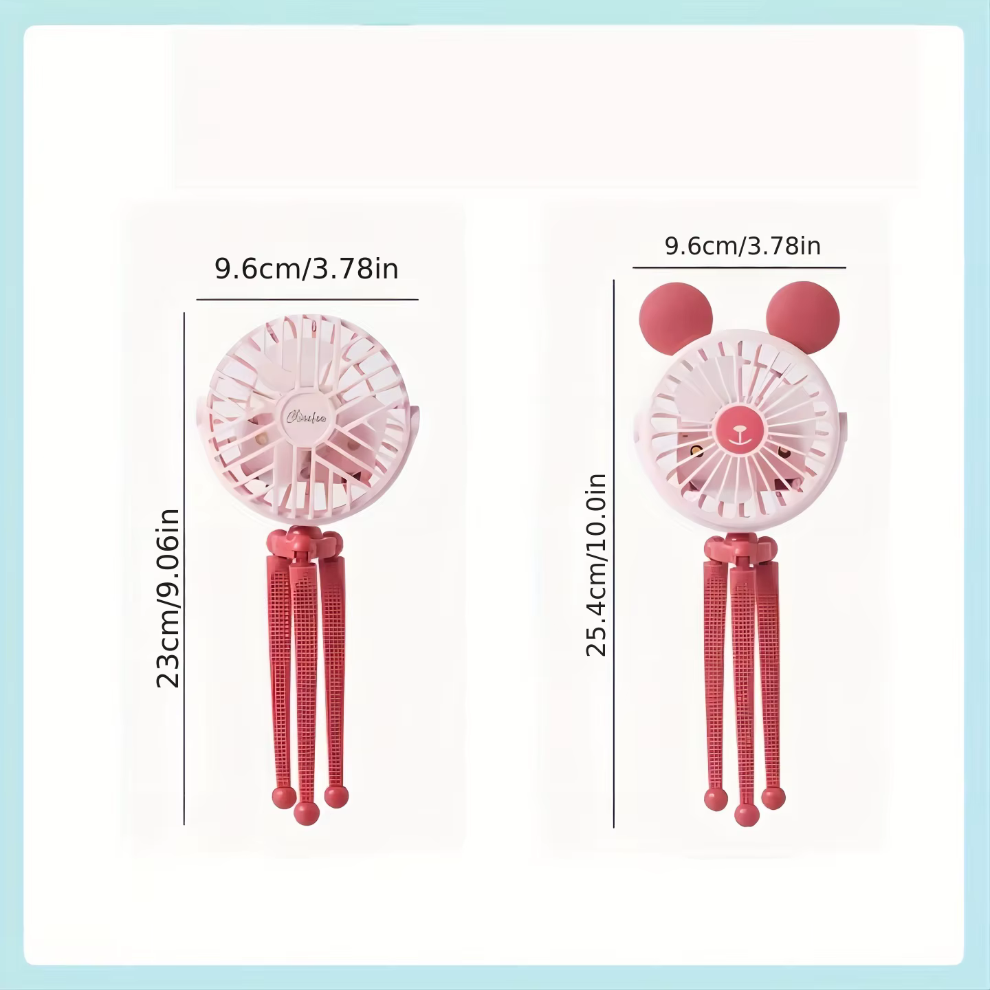 Ventilador para cochecito bebé pulpo con trípode flexible y USB - imagen 4